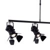 Globo EGON Hanger Zwart, 4-lichts