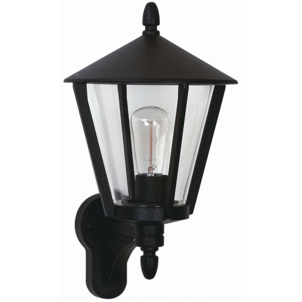 Albert 814 Muurlamp Zwart, 1-licht main product photo