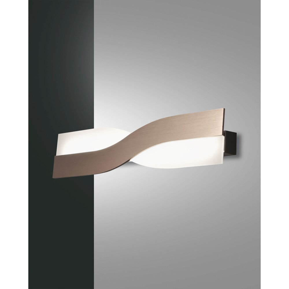 Fabas Luce Riace Muurlamp LED Brons, 1-licht main product photo