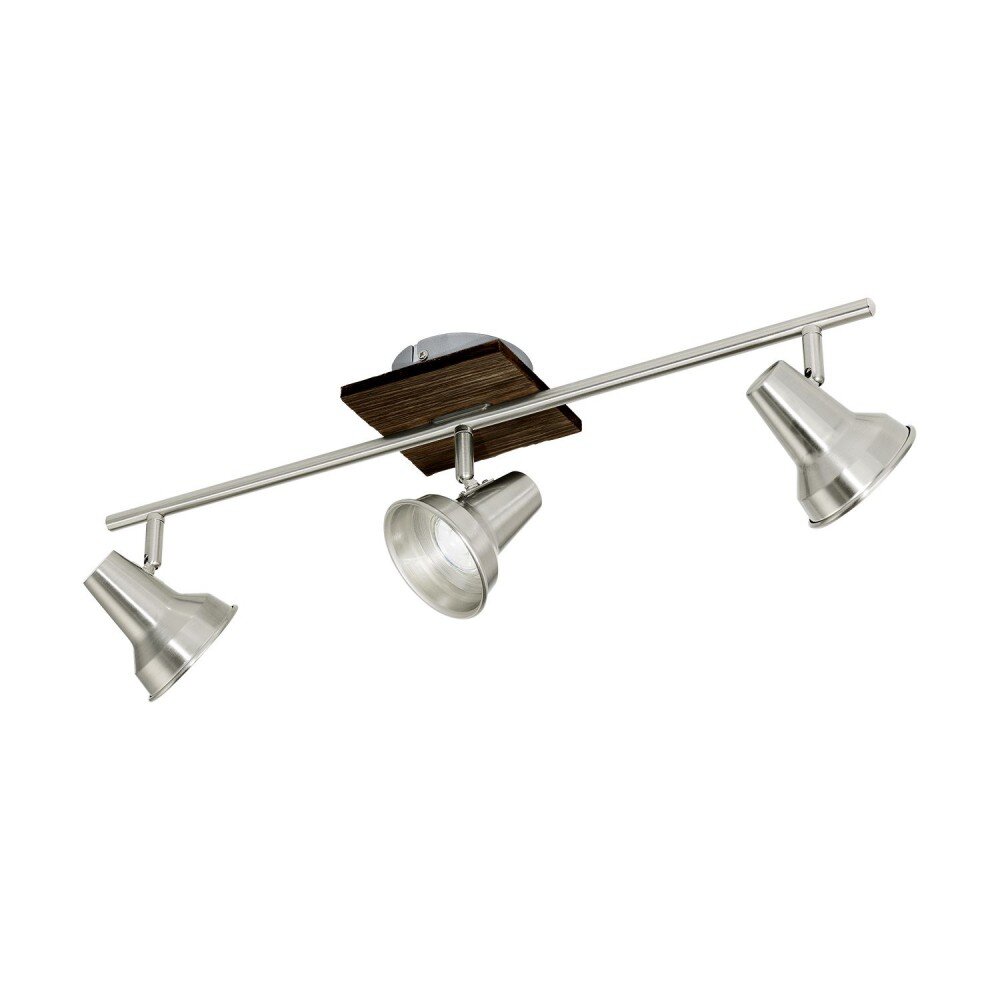 Eglo FILIPINA Plafond spot LED Bruin, Nikkel mat, 3-lichts main product photo