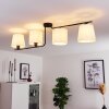 Cayuta Plafondlamp Zwart, 4-lichts