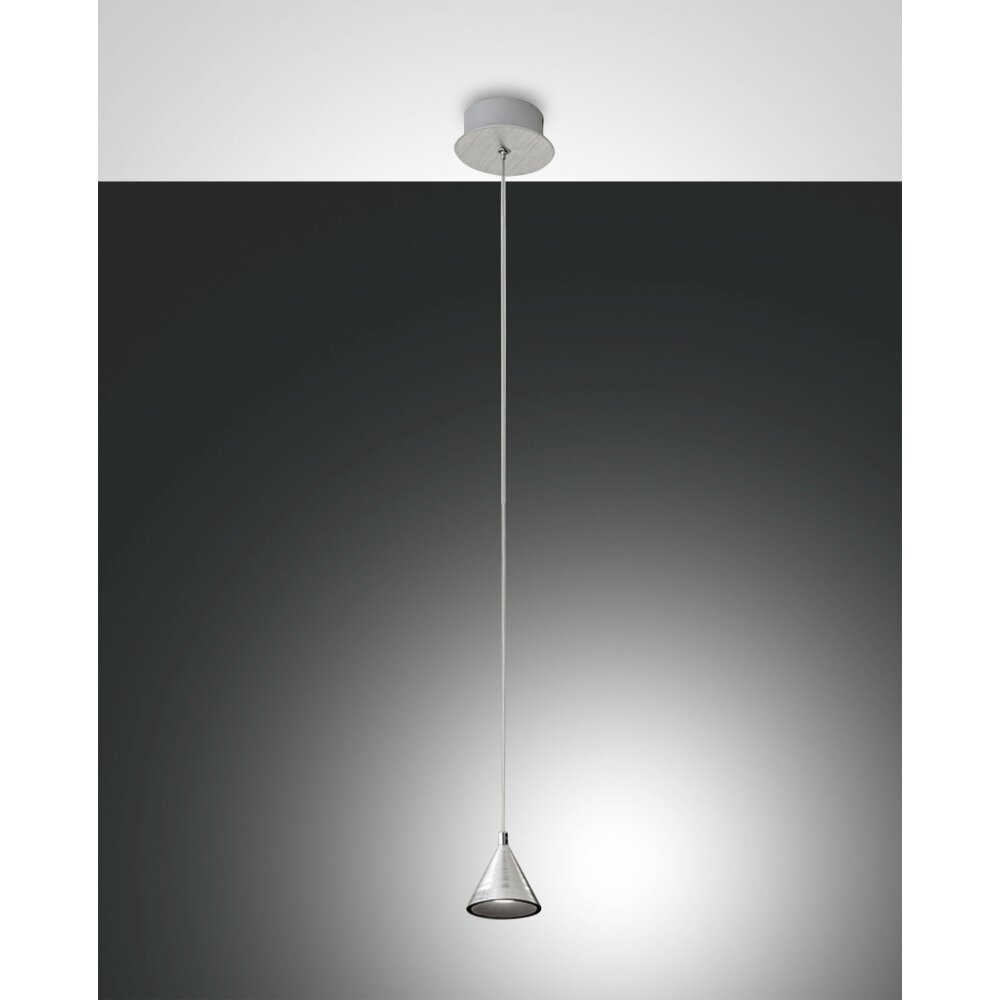 Fabas Luce Delta Hanglamp LED Aluminium, 1-licht main product photo