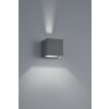 Trio ADAJA Buiten muurverlichting LED Antraciet, 2-lichts