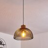 Besancon Hanger Bruin, Zwart, 1-licht