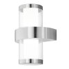 Eglo BEVERLY 1 Buiten muurverlichting LED roestvrij staal, 2-lichts
