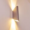 Gatunga Buiten muurverlichting LED Zilver, 2-lichts