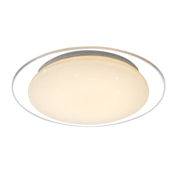 Globo SAJAMA Plafondlamp LED Wit, 1-licht