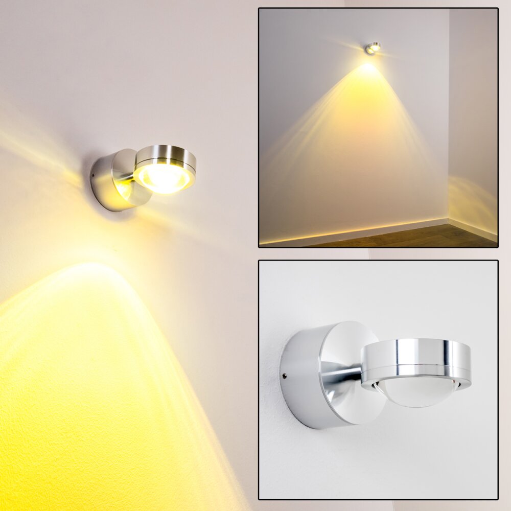 Harare Muurlamp LED Aluminium, 1-licht main product photo