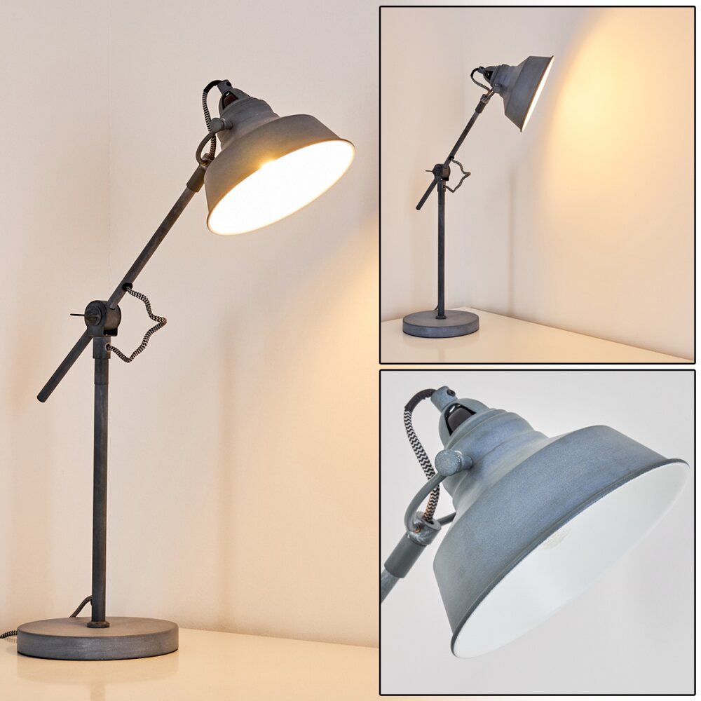 Luven Tafellamp Grijs, 1-licht main product photo