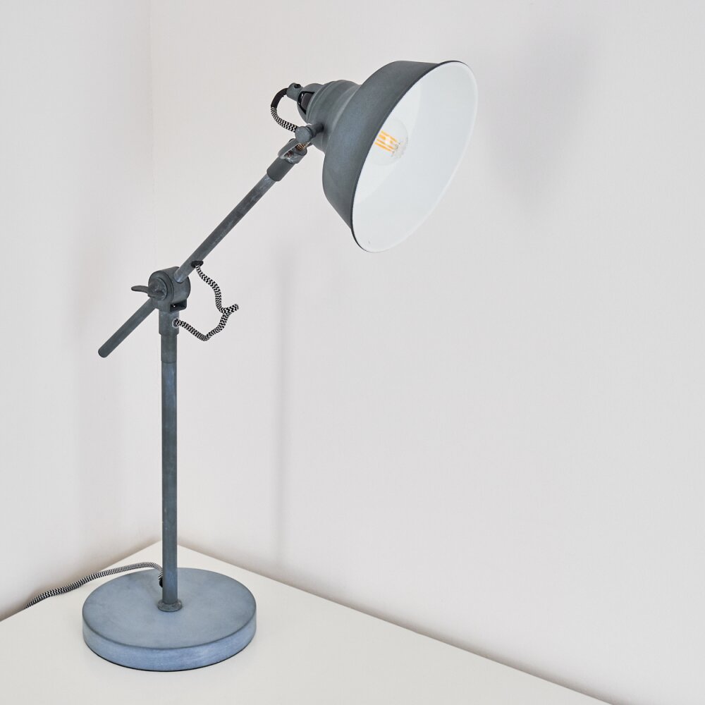 Luven Tafellamp Grijs, 1-licht