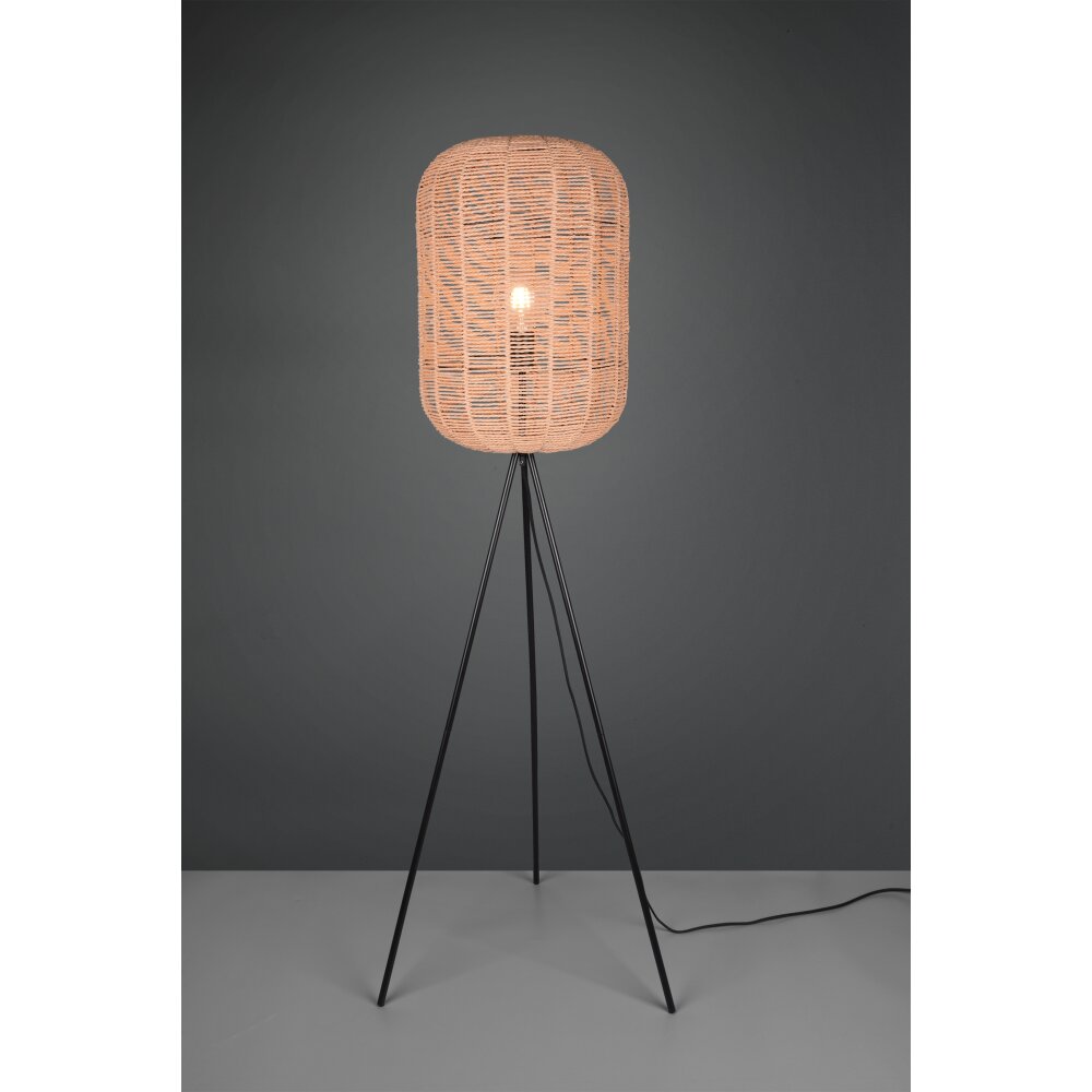 Trio Runa Staande lamp Zwart, 1-licht main product photo