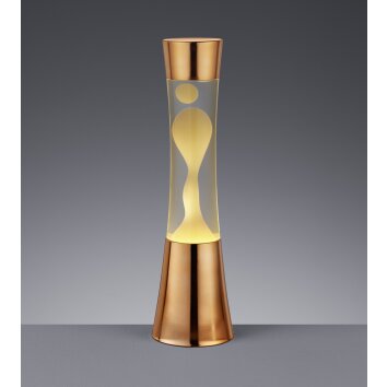 Reality LAVA Lavalamp Koperkleurig, 1-licht