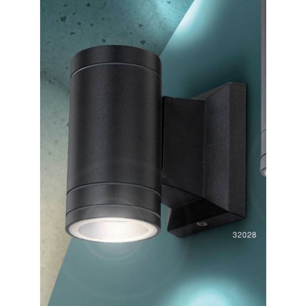 Globo GANTAR Buitenlamp Grijs, Zwart, 1-licht main product photo