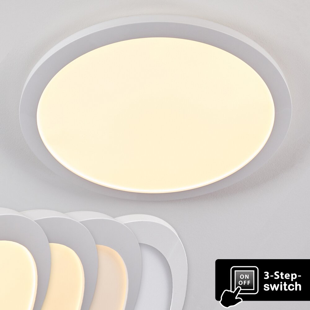 Siguna Plafondlamp LED Wit, 1-licht main product photo