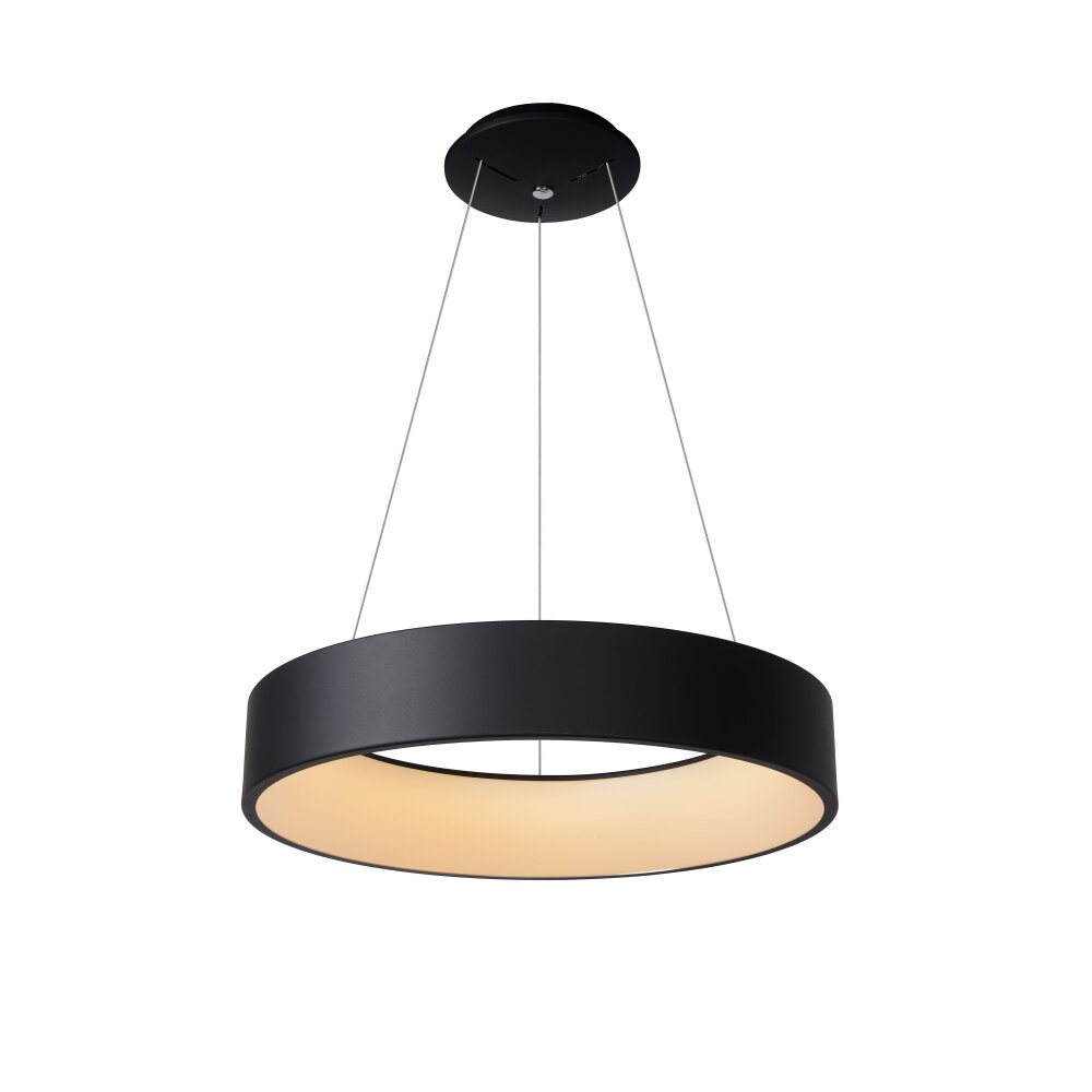 Lucide TALOWE Hanglamp LED Zwart, 1-licht main product photo
