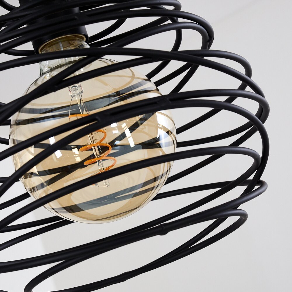 Walterswald Hanglamp Zwart, 4-lichts