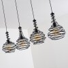 Walterswald Hanglamp Zwart, 4-lichts