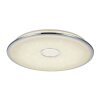Trio OSAKA Plafondlamp LED Chroom, 1-licht, Afstandsbediening
