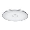 Trio OSAKA Plafondlamp LED Chroom, 1-licht, Afstandsbediening