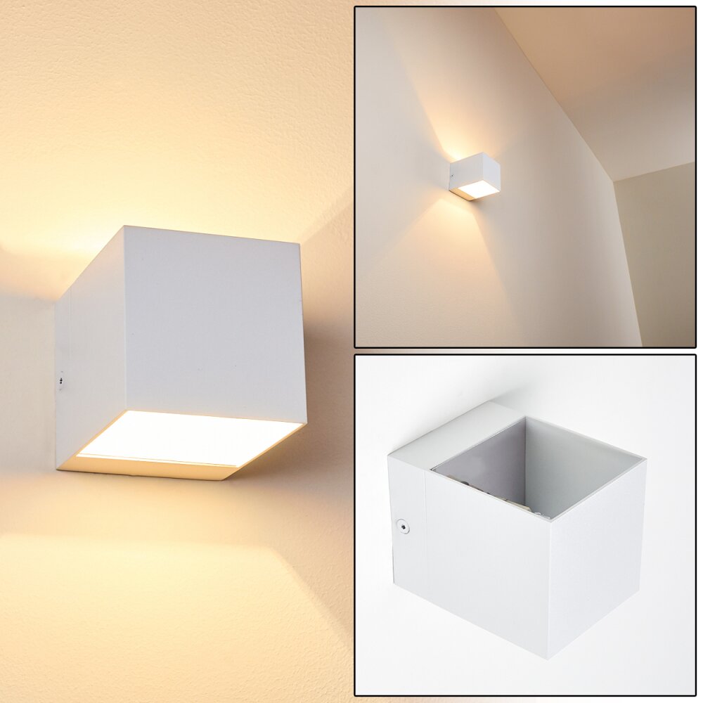 Svanskog Muurlamp Wit, 1-licht main product photo