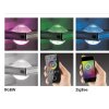 Paul Neuhaus Q-Fisheye Muurlamp LED roestvrij staal, 2-lichts, Afstandsbediening, Kleurwisselaar