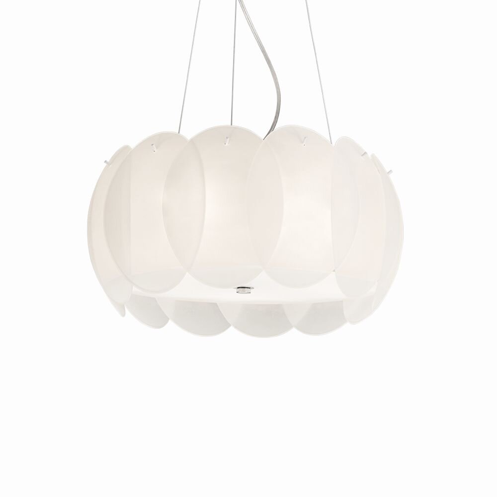 Ideallux OVALINO Hanger Wit, 5-lichts main product photo