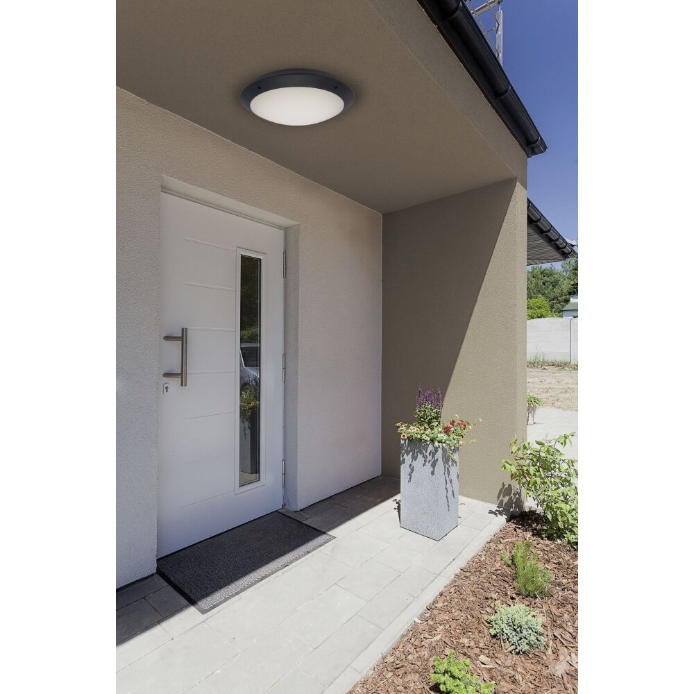 Brilliant MEDWAY Buiten muurverlichting LED Antraciet, 1-licht main product photo