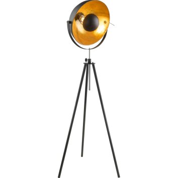 Globo LENN Staande lamp Zwart, 1-licht