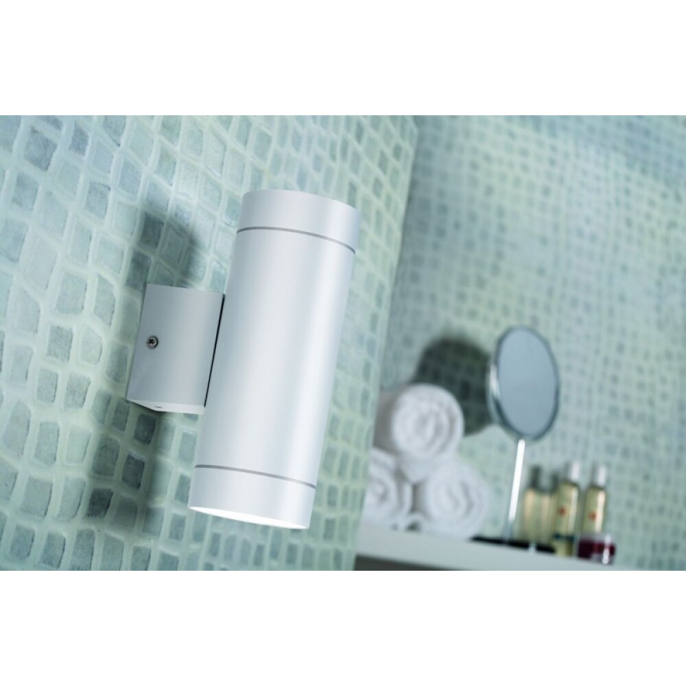 Nordlux TIN Buiten muurverlichting Wit, 2-lichts main product photo