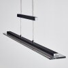 Junsele Hanglamp LED Zwart, 1-licht