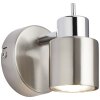 Brilliant ANDRES Muurlamp Chroom, Nikkel mat, 1-licht