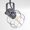 Sundsvall Plafondlamp Hout licht, Zwart, 1-licht