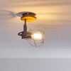 Sundsvall Plafondlamp Hout licht, Zwart, 1-licht