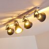 Berkeley Plafondlamp Goud, Wit, 4-lichts