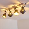 Berkeley Plafondlamp Goud, Wit, 4-lichts