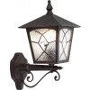 Globo ATLANTA Buitenlamp Bruin, Roest, Transparant, Helder, 1-licht