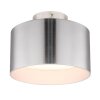 Globo JENNY Plafondlamp LED Nikkel mat, 1-licht