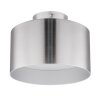 Globo JENNY Plafondlamp LED Nikkel mat, 1-licht