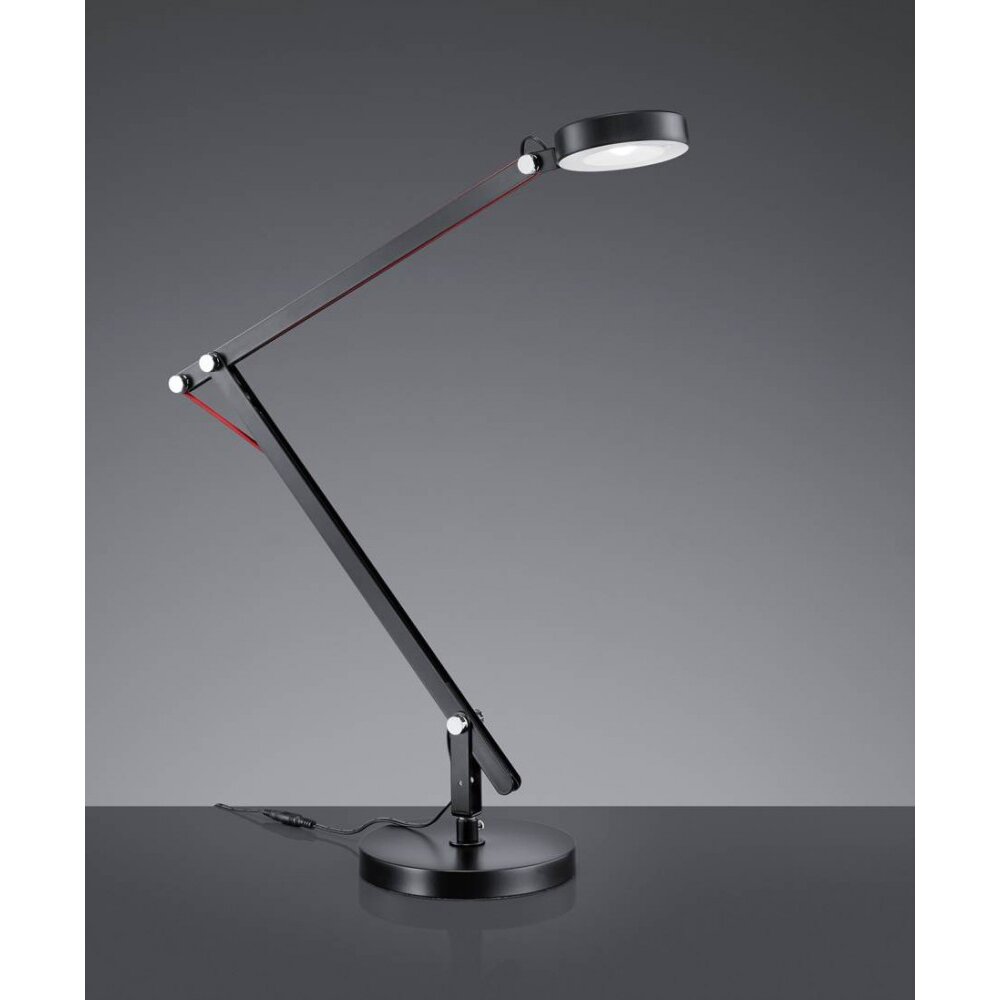 Trio AMSTERDAM Tafellamp LED Zwart, 1-licht main product photo