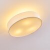 Foggia Plafondlamp Nikkel mat, 3-lichts
