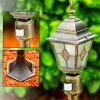 Antibes Padverlichting Bruin, Goud, 1-licht, Bewegingsmelder