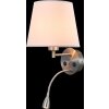 Mantra CAICOS Muurlamp LED Nikkel glanzend, Nikkel mat, 1-licht