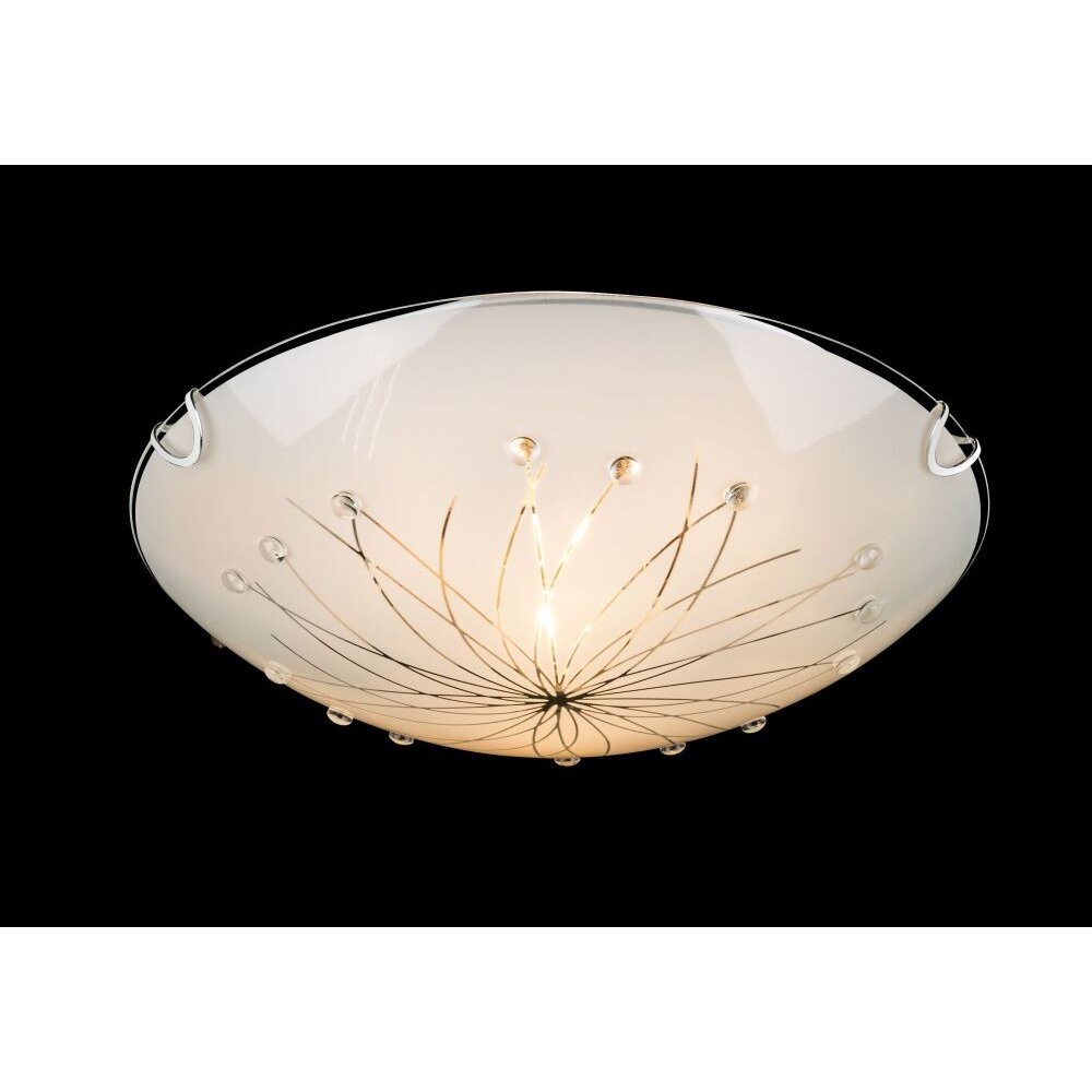 Globo CALIMERO I Plafondlamp Wit, 2-lichts main product photo