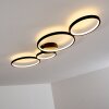 Rodekro Plafondlamp LED Zwart, 1-licht