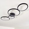 Rodekro Plafondlamp LED Zwart, 1-licht