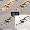 Rodekro Plafondlamp LED Zwart, 1-licht