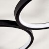 Rodekro Plafondlamp LED Zwart, 1-licht