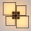 Bacolod Plafondlamp LED Zwart, 1-licht