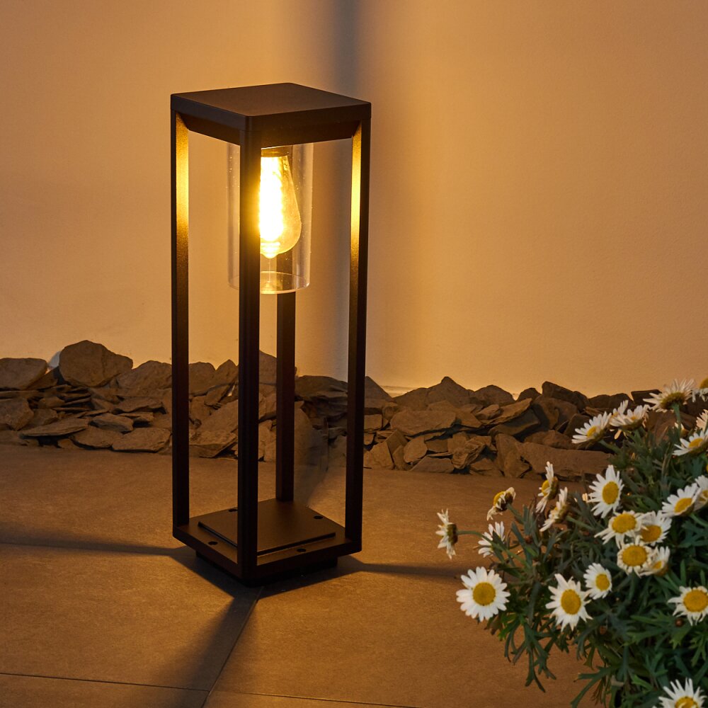 Baoshan Sokkellamp Zwart, 1-licht