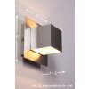 Lucide BOK Muurlamp Chroom, roestvrij staal, 1-licht